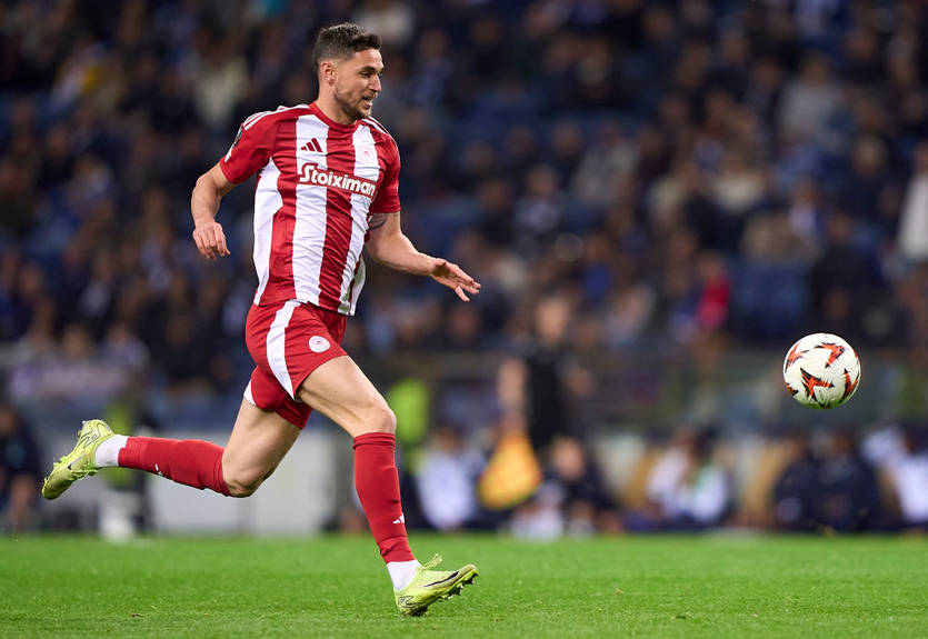 Яремчук оценил победу Олимпиакоса в Кубке Греции, где он оформил дубль