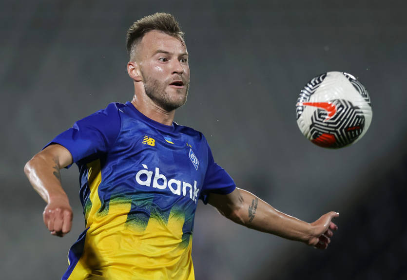 Ярмоленко назвав майбутнього тренера Динамо