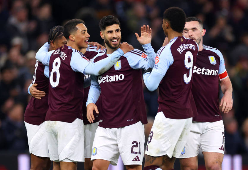 Астон Вилла с дублем Асенсио пробилась в четвертьфинал Кубка Англии