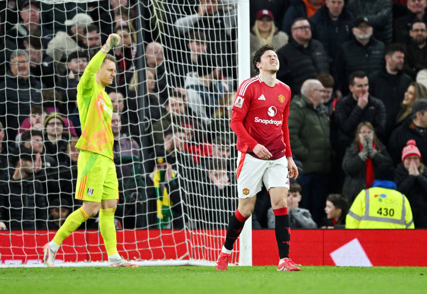 Фулхэм в серии пенальти выбил Манчестер Юнайтед из Кубка Англии