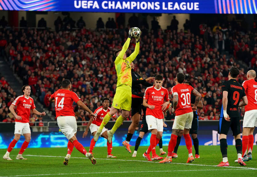 Бенфіка, незважаючи на зусилля Трубіна, у більшості поступилася Барселоні