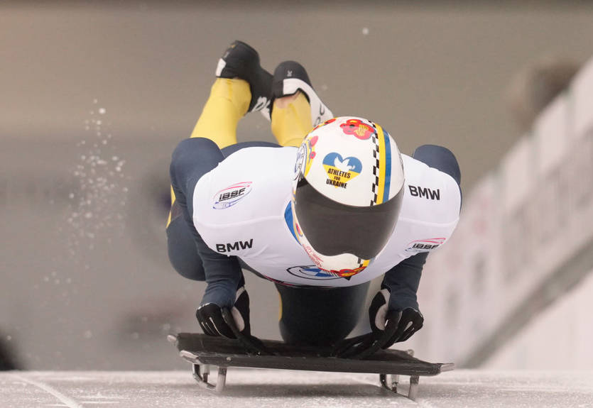 Гераскевич з історичним результатом зупинився за крок від подіуму ЧС-2025 зі скелетону