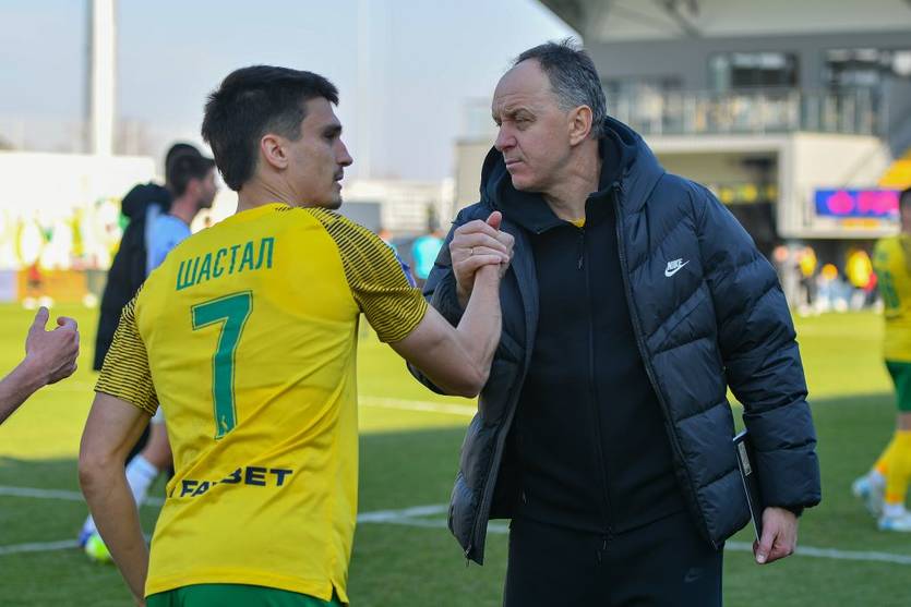 Дмитрий Шастал и Виталий Первак / ФК Левый Берег