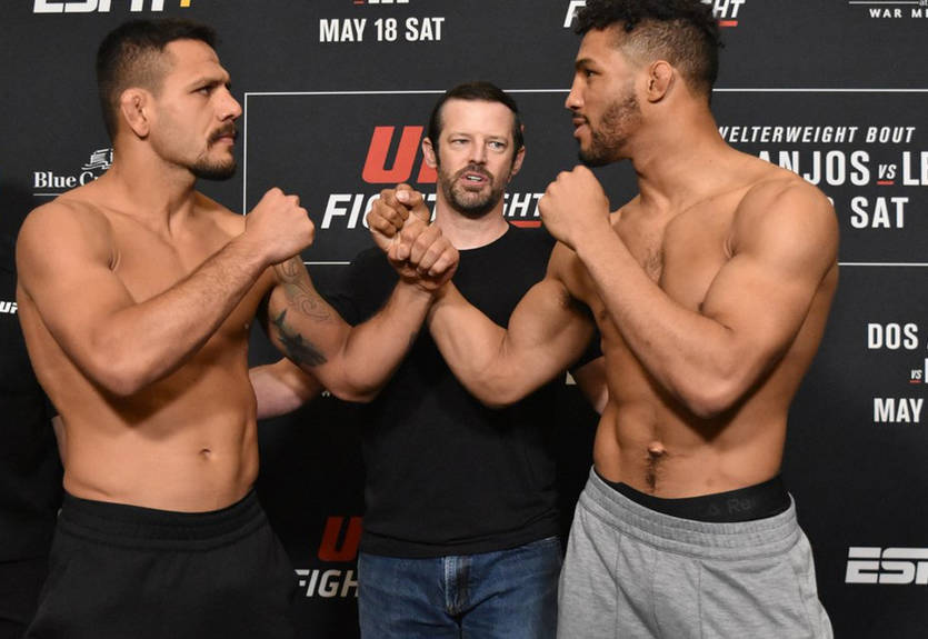 Дос Аньос – Кевин Ли: видео боя на UFC Fight Night 152