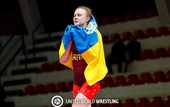Украинка в третий раз подряд выиграла молодежный чемпионат Европы по борьбе