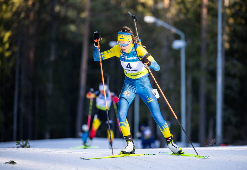 Украинская биатлонистка установила личный рекорд карьеры на уровне Кубка мира