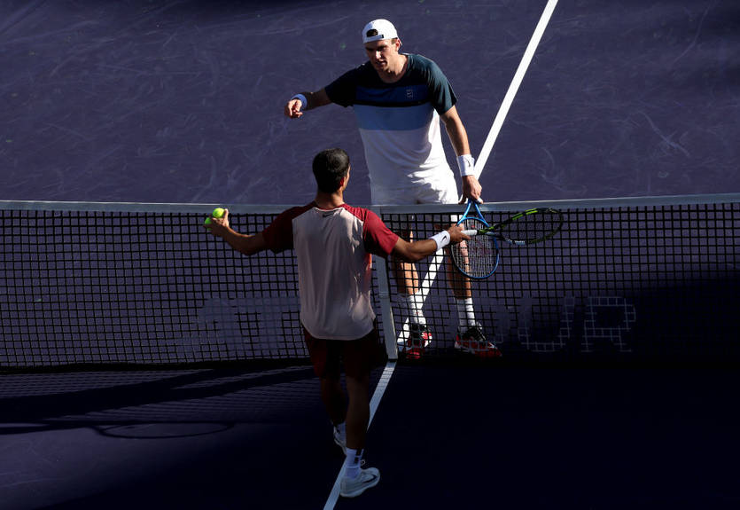 Алькарас і Мєдвєдєв синхронно не вийшли в фінал Індіан-Веллсу