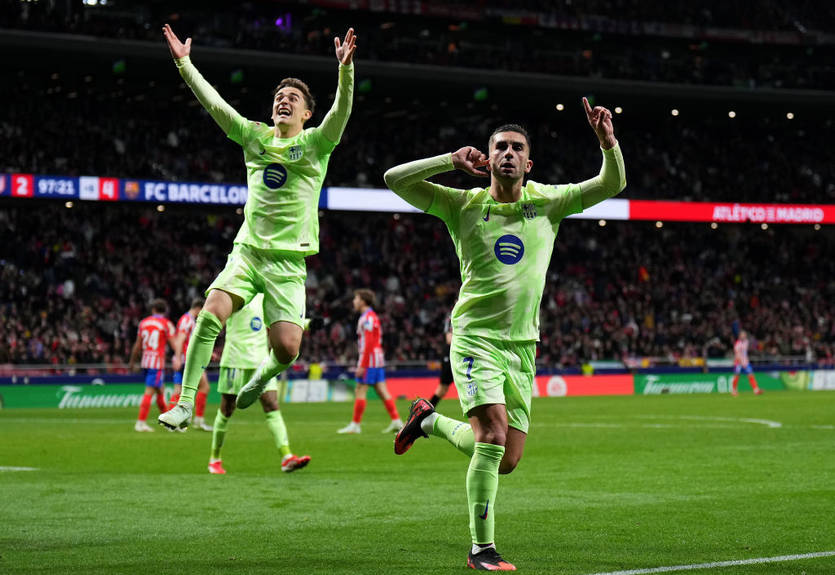 Барселона здійснила шалений камбек, прибивши в гостях Атлетіко