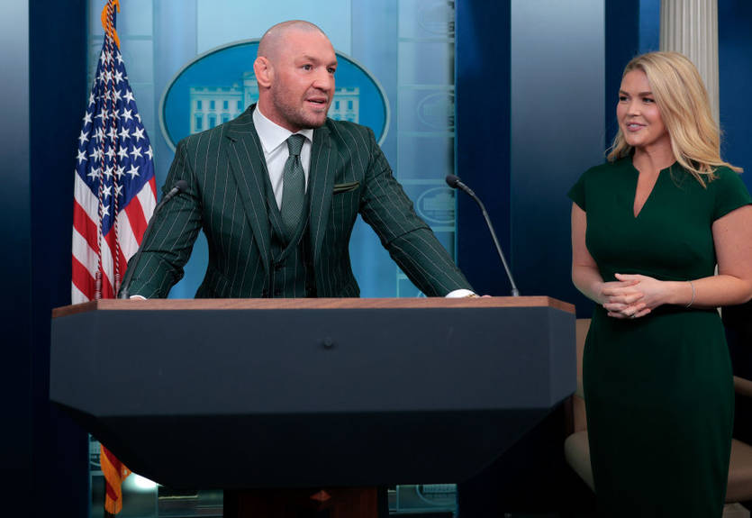 Макгрегор раскритиковал правительство Ирландии во время визита в Вашингтон