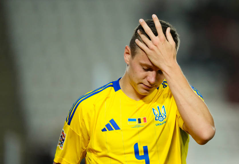 Защитник сборной Украины пропустит около месяца