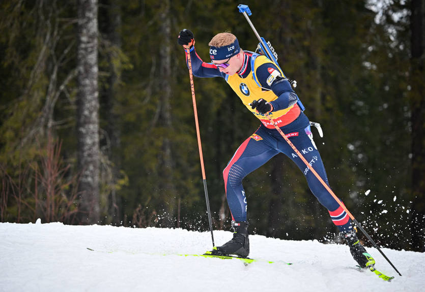 Йоганнес Бьо з трофеєм виграв спринт у Голменколлені, Підручний - найкращий серед українців
