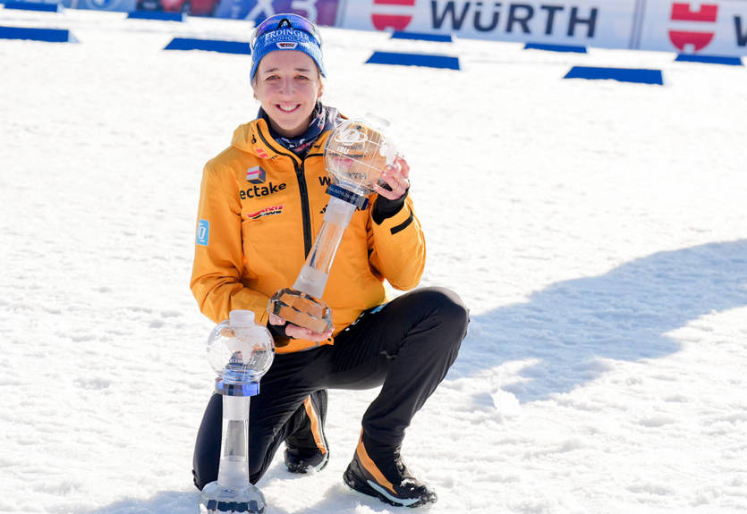 Пройсс завоювала Великий кришталевий глобус і перемогла в заліку масстартів