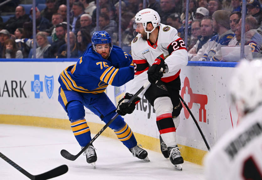 НХЛ: Баффало победил Оттаву, Вегас разгромил Миннесоту