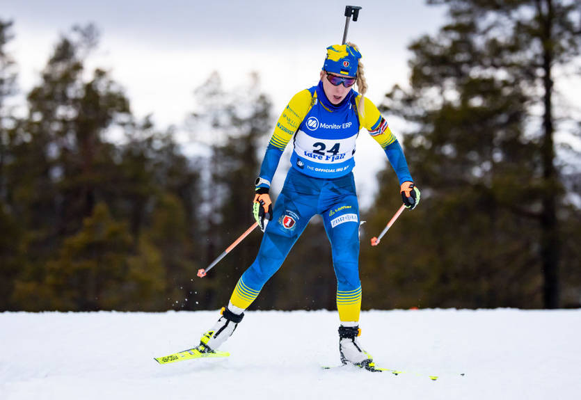 Кипяченкова и Кинаш выиграли смешанную эстафету в Буковеле