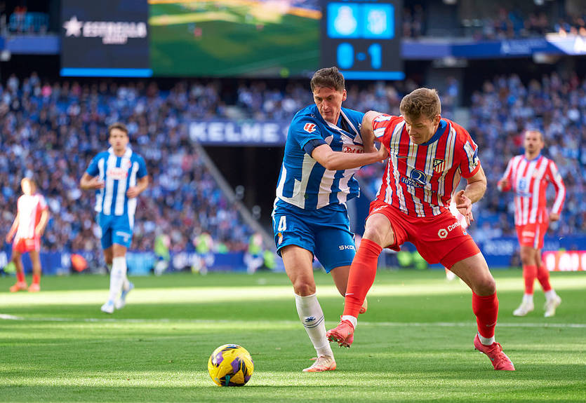 Атлетико потерял очки в матче с Эспаньолом