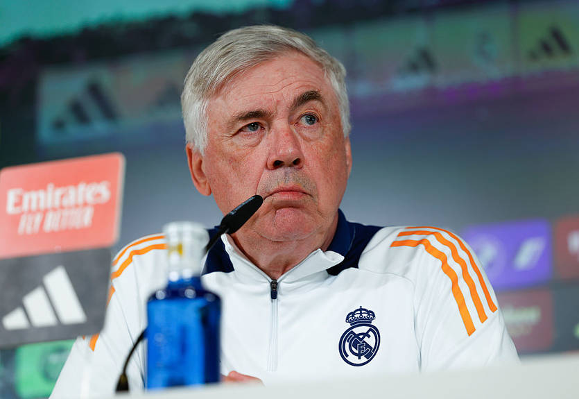 Анчелотті допустив те, що Лунін зіграє у фіналі Кубку Іспанії