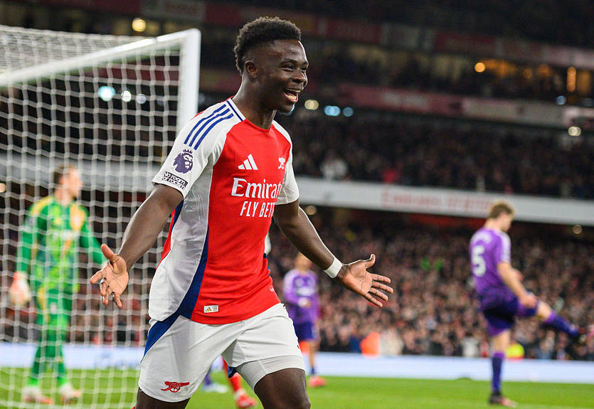 Сака голом Фулхэму отметил возвращение на поле