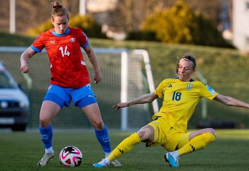 Женская сборная Украины впервые потеряла очки на групповом этапе Лиги наций