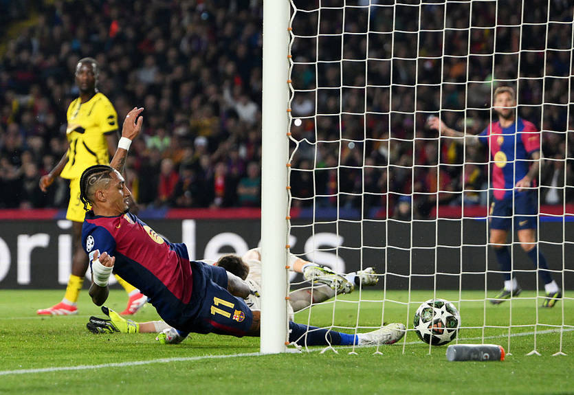 Гравець Барселони вибачився перед партнером за вкрадений гол