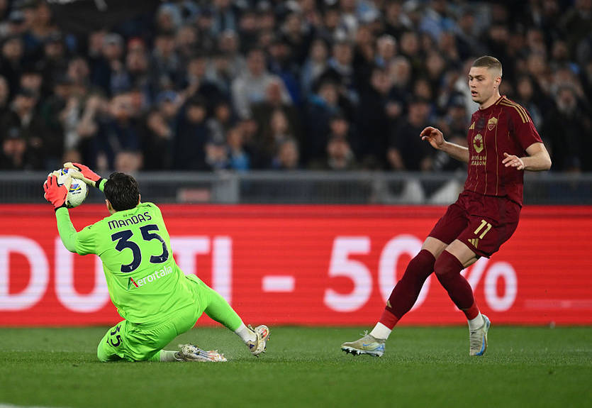 Рома вырвала ничью в дерби с Лацио