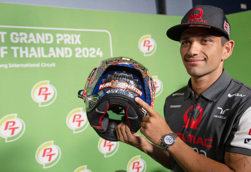 Чемпион MotoGP получил очередной перелом в этом году