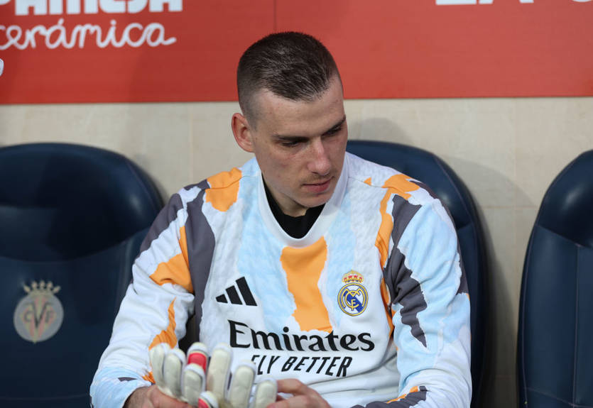 Лунін не потрапив у заявку Реала на матч-відповідь з Арсеналом