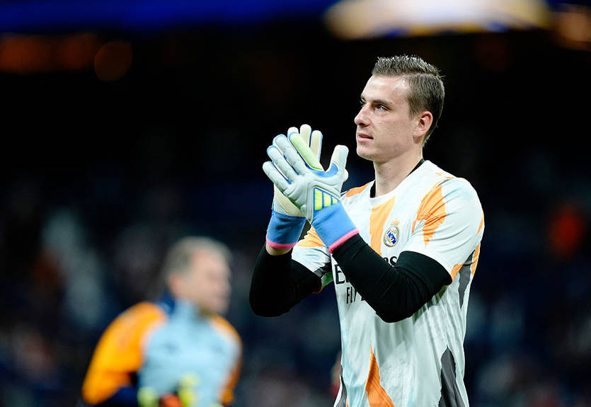 Анчелотти ответил на вопрос, сыграет ли Лунин в Эль-Класико в финале Кубка Испании