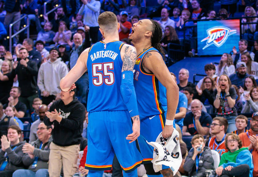 Оклахома оформила второй самый большой камбэк в истории НБА против Мемфиса