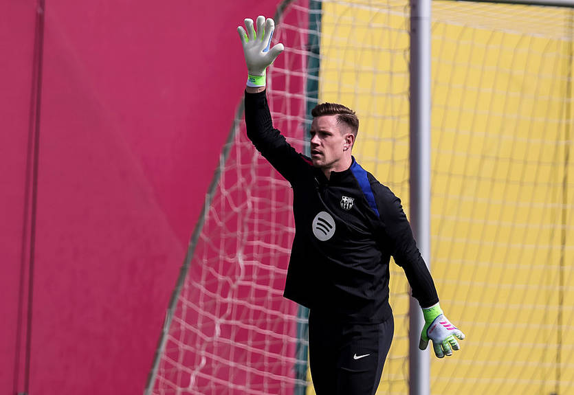 Тер Штеген потрапив у заявку Барселони на Ель Класіко