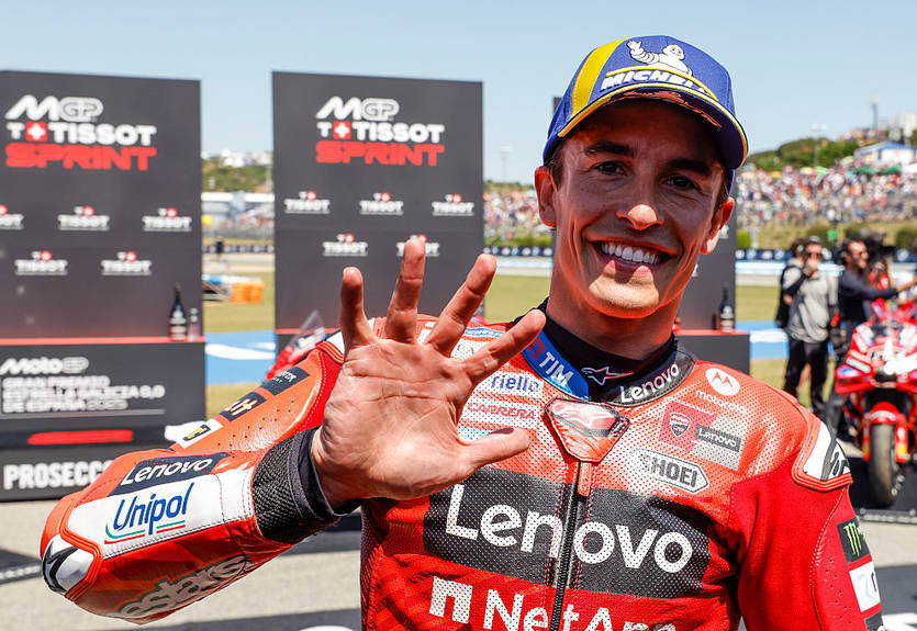 Марк Маркес виграв п'ятий спринт сезону MotoGP