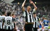 Ньюкасл разгромом отправил Ипсвич в Чемпионшип