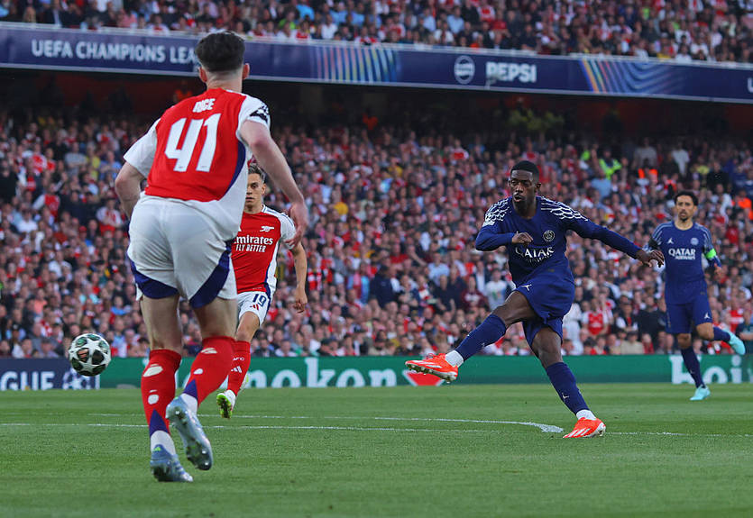 Вирішальний удар у дебюті: ПСЖ обіграв у гостях Арсенал - огляд матчу півфіналу Ліги чемпіонів