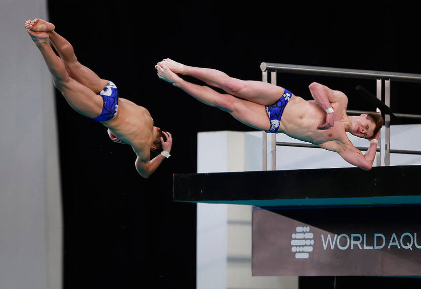 Середа і Гриценко - бронзові призери Кубка світу зі стрибків у воду