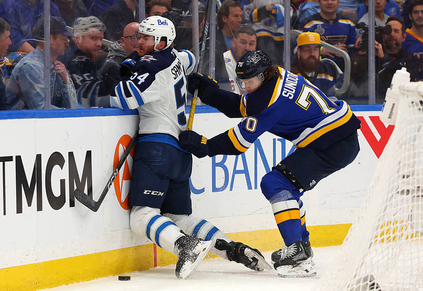 Кубок Стэнли: Сент-Луис разгромил Виннипег