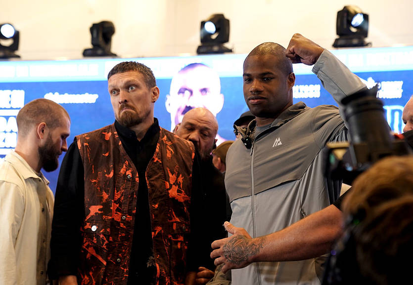 Олександр Усик - Даніель Дюбуа / Getty Images