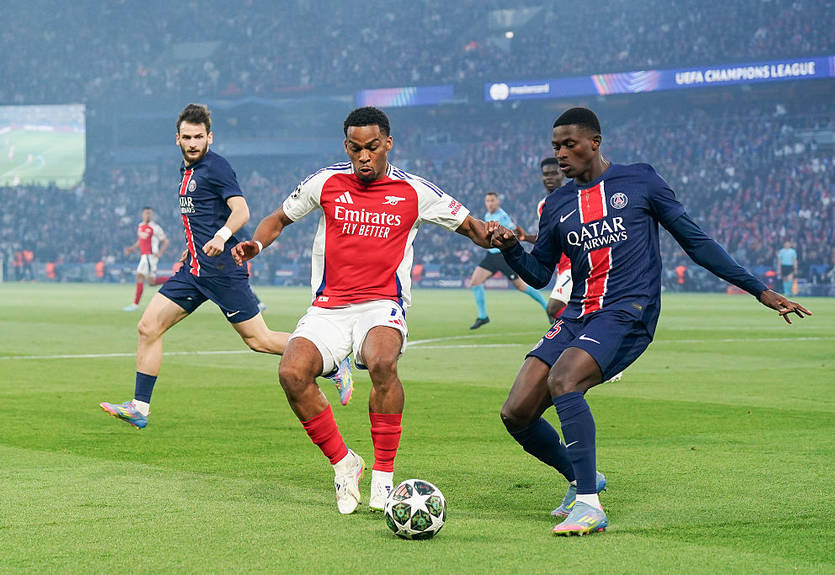 ПСЖ зумів стримати Арсенал, оформивши ще одну мінімальну перемогу