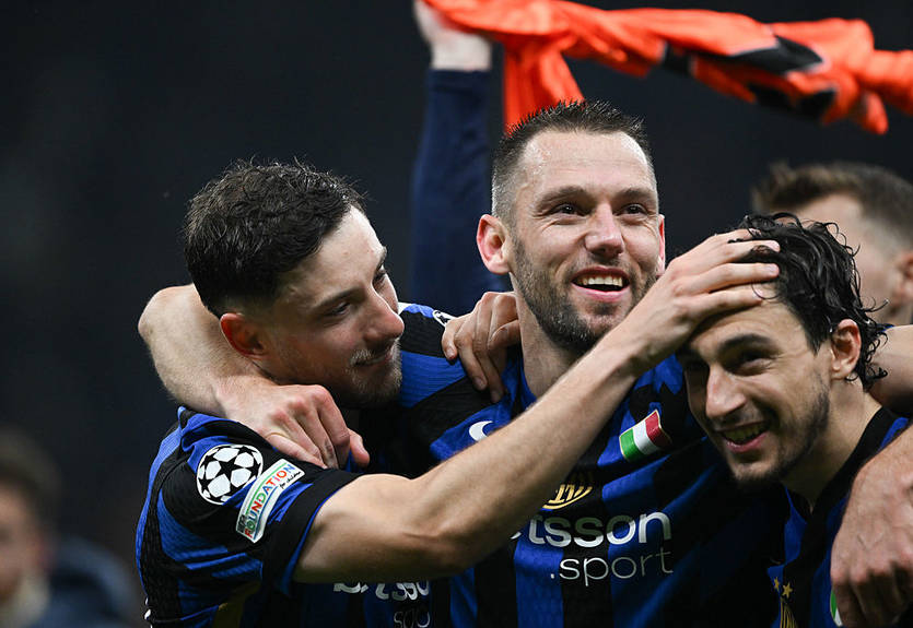 Интер установил необычный рекорд в матче с Барселоной