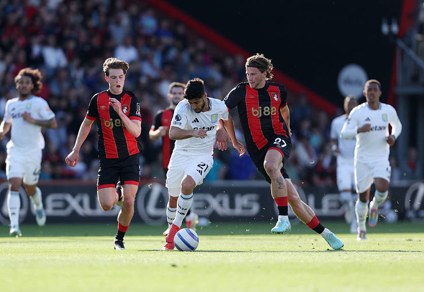 Борнмут с Забарным потерпел поражение от Астон Виллы