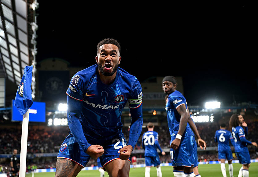 Челси минимально победил Манчестер Юнайтед с шикарным ассистом Джеймса