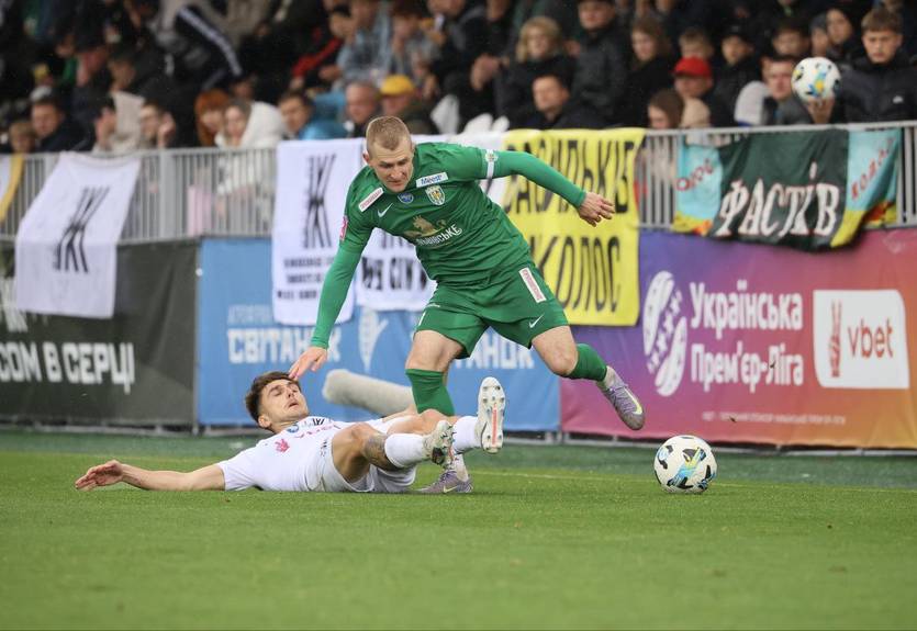 Колос вирвав вольову перемогу над Карпатами