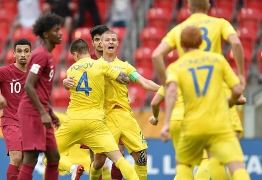 Украина U-20 вышла в плей-офф ЧМ, минимально обыграв Катар