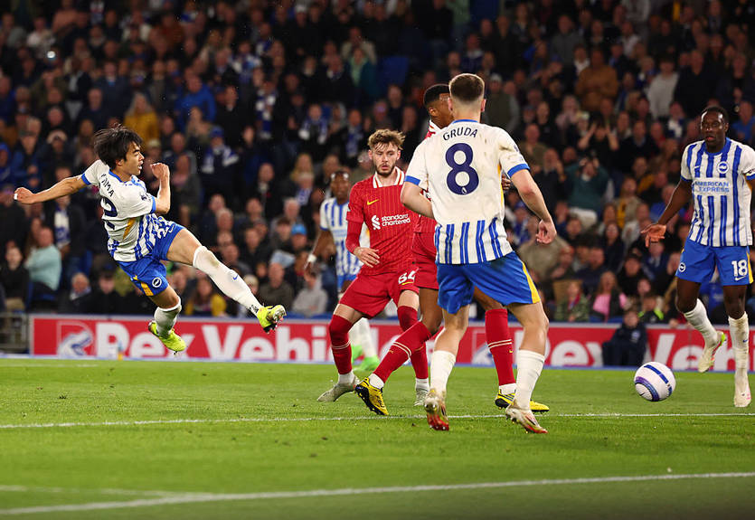 Брайтон в волевом стиле одолел Ливерпуль