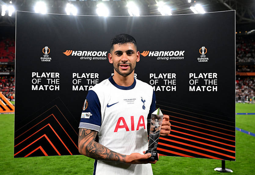 Віцекапітан Тоттенгема визнаний найкращим у фіналі Ліги Європи