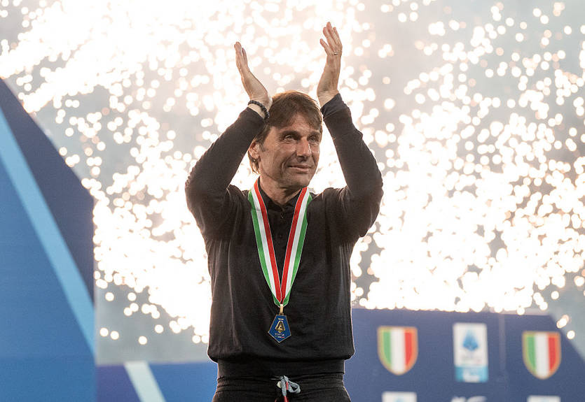 Президент Наполи рассказал, останется ли Конте в команде