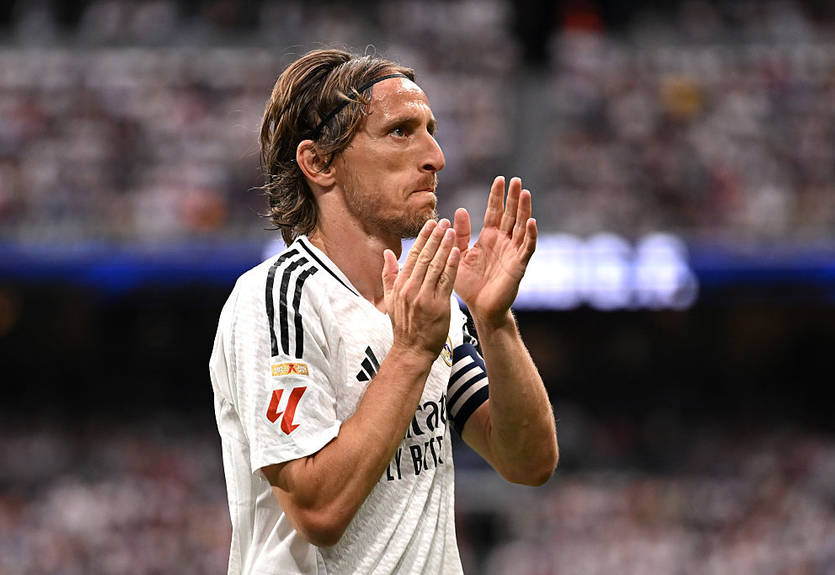 Прощальная замена Модрича длилась более трех минут