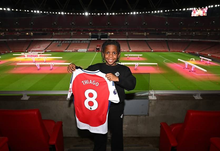 Сын звездного английского футболиста присоединился к Арсеналу