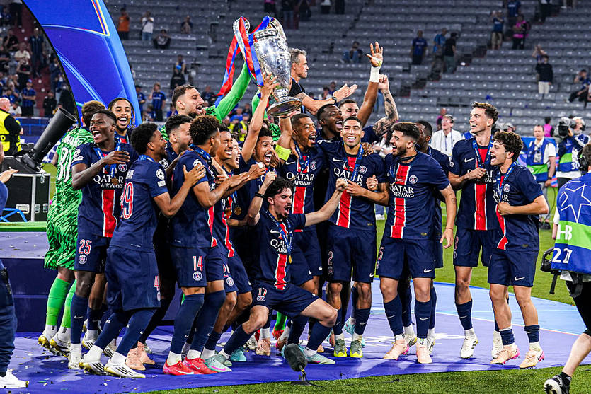 ПСЖ - победитель Лиги чемпионов-2024/25 / Getty Images