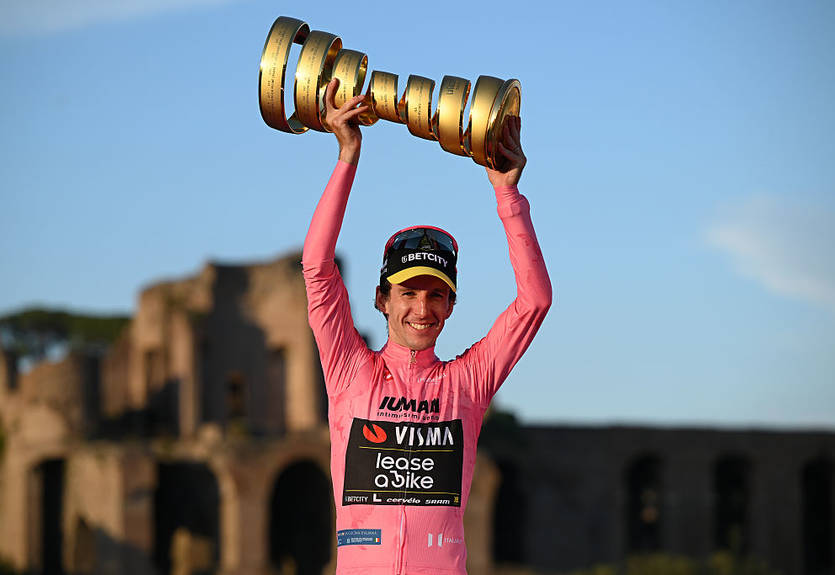 Йейтс впервые триумфовал на Джиро д'Италия