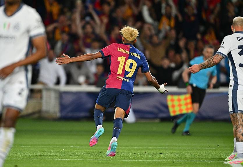 Ямал - автор лучшего гола сезона Лиги Чемпионов-2024/25