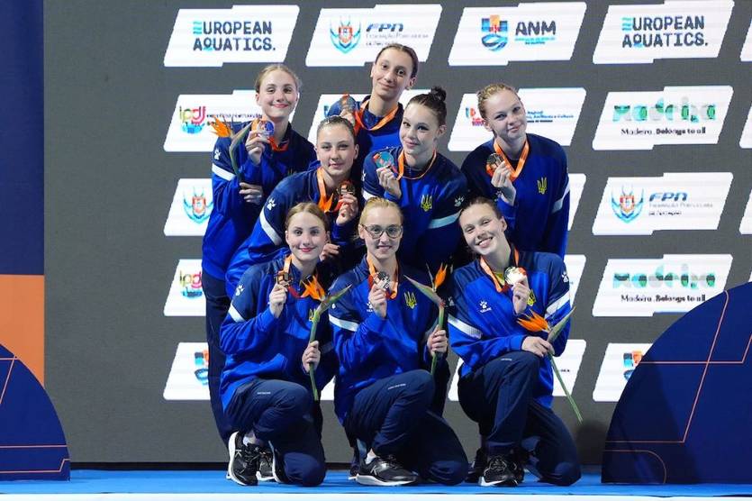 Сборная Украины / Ukrainian synchronized swimming